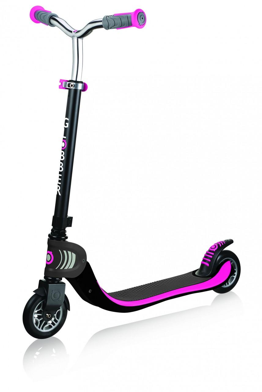 

Двухколесный самокат Globber Foldable Flow 125, цвет - розовый