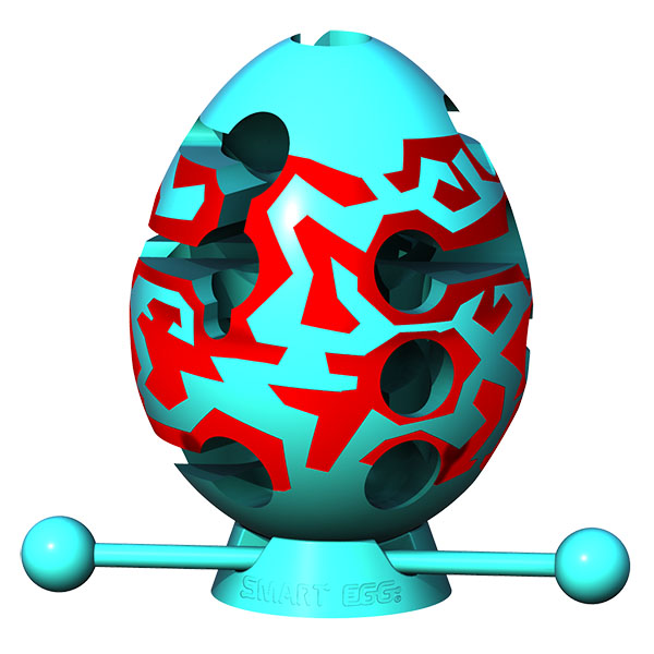 

Головоломка из серии Smart Egg - 3D лабиринт в форме яйца Зигзаг