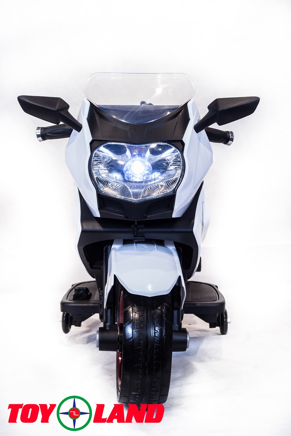 Электромотоцикл Moto белый  