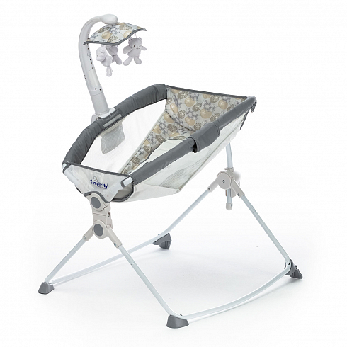 

Колыбель-шезлонг детская с вибрацией - Simplicity 27404 M, Crystal