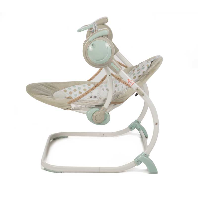 Электрокачели Baby Care - Flotter с адаптером, зеленый /green  