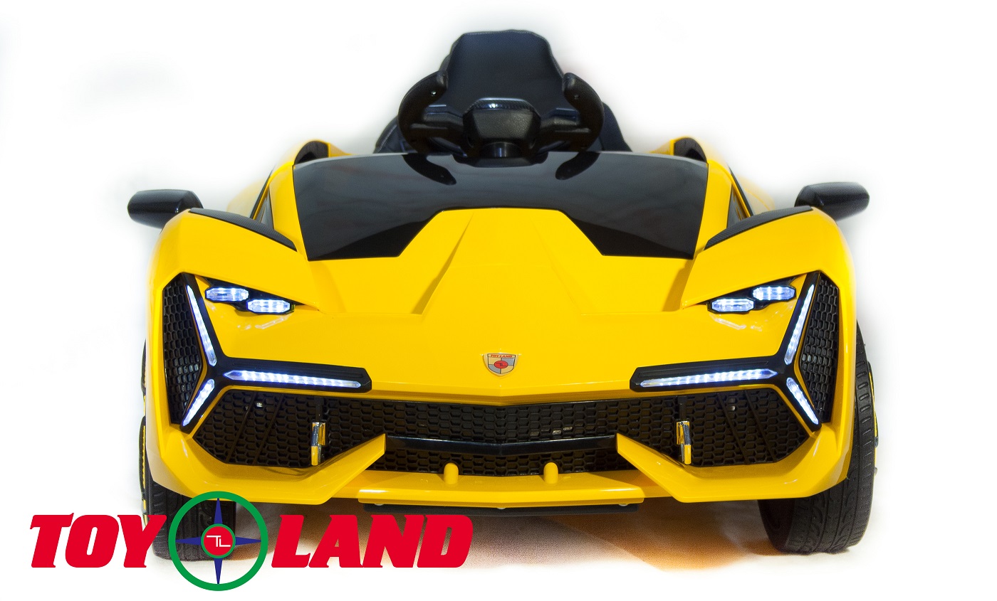 Электромобиль ToyLand Lamborghini YHK2881 желтого цвета 