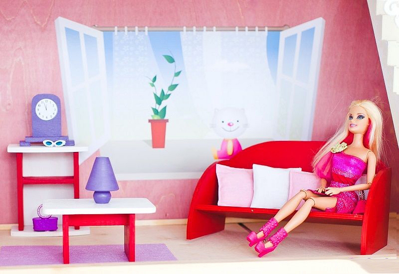 Набор текстиля для розовых домиков серии - Вдохновение  