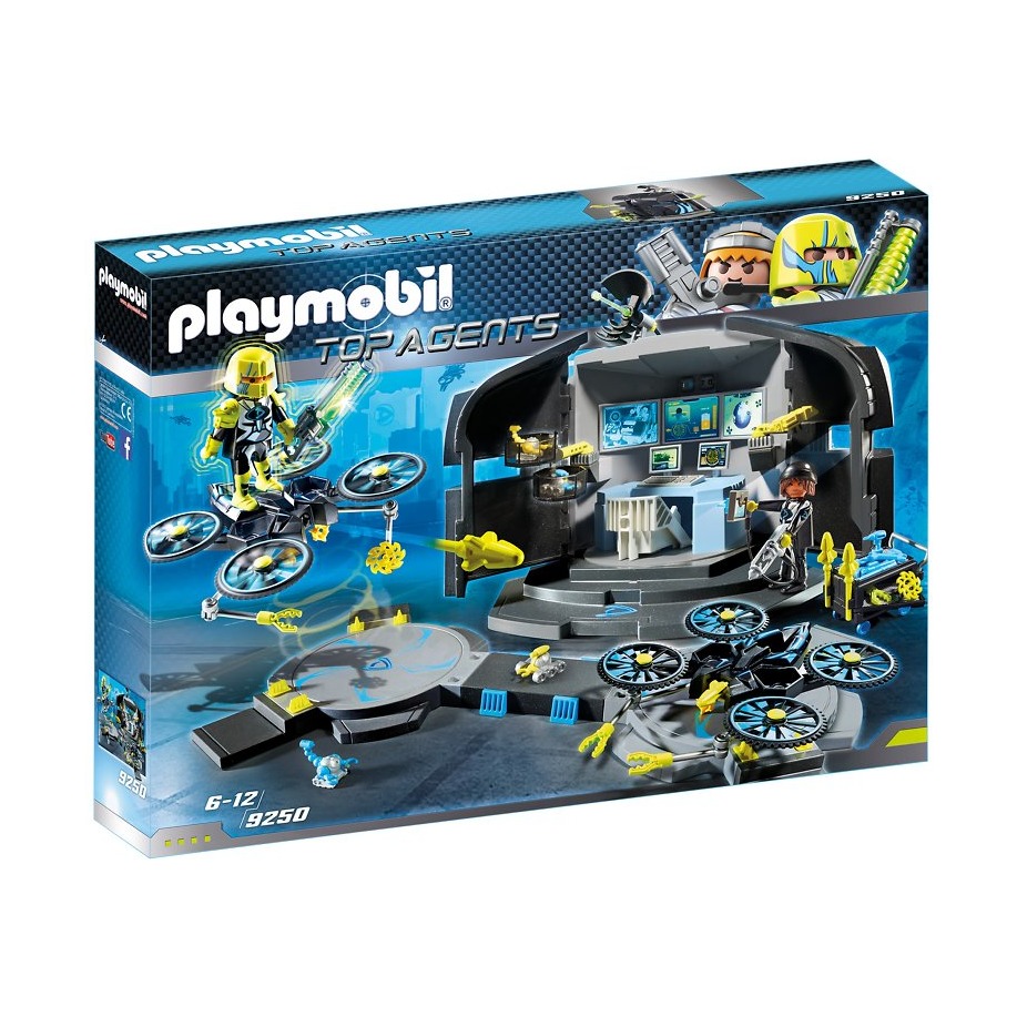 

Playmobil Top Agents 9250 Командный центр Доктора Дрона
