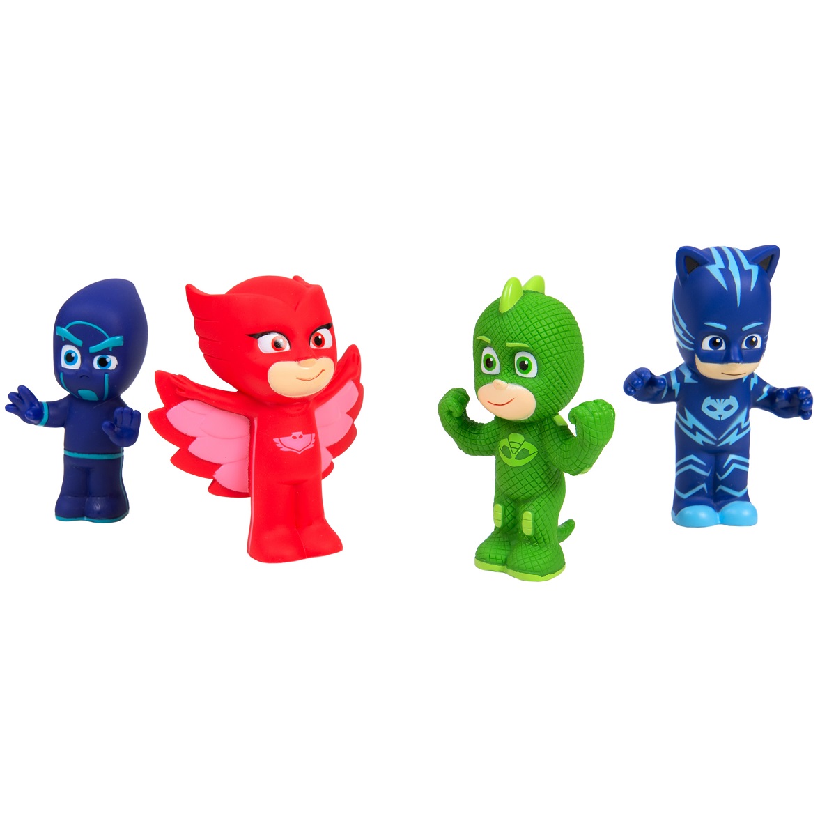 Игровой набор для ванны из серии Герои в масках TM PJ Masks, пластизоль, 6 фигурок  