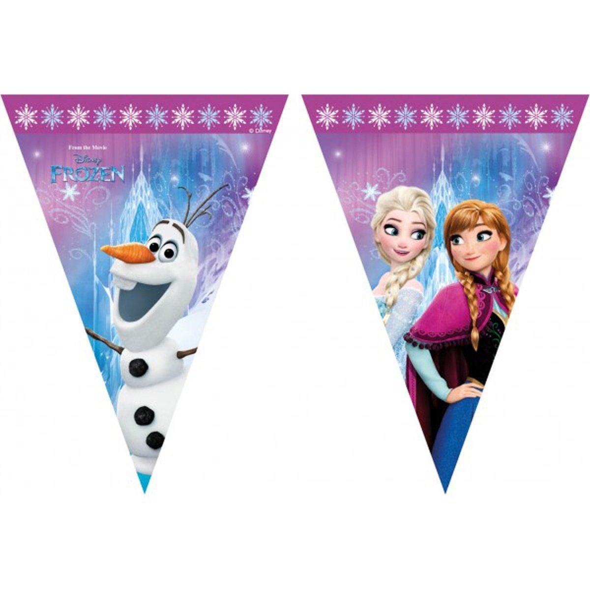 Гирлянда-вымпел Frozen Северное сияние, 230 см  