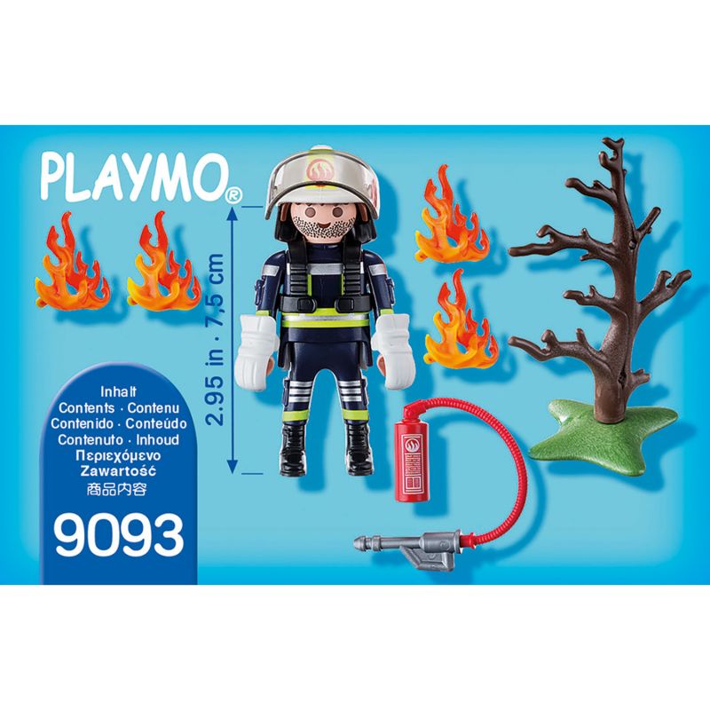 Игровой набор – Экстра-набор: Пожарник с деревом  