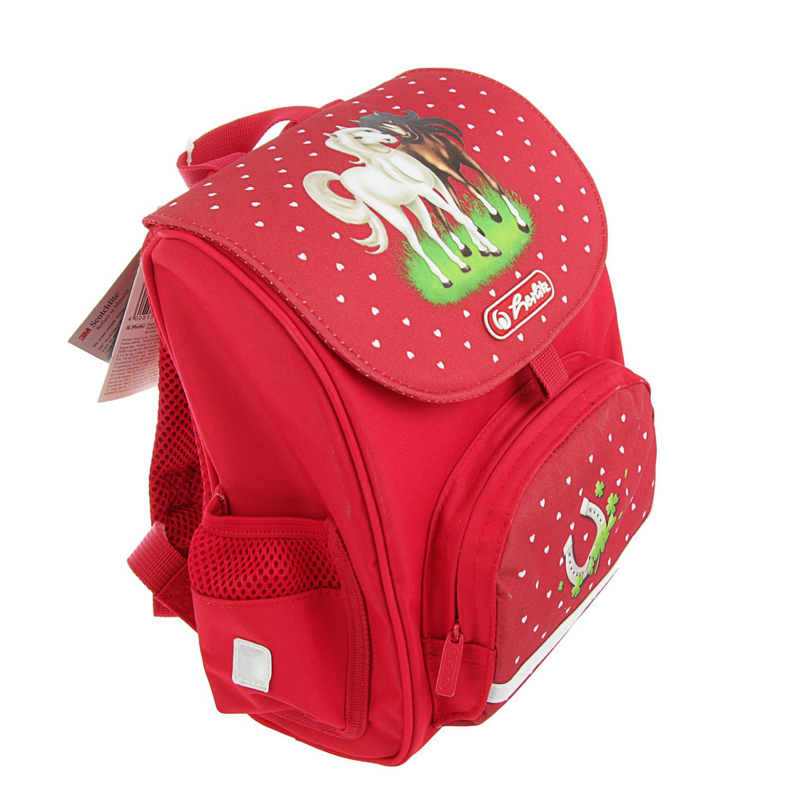 Belmil ранец. Ранец mini. Спинка дев. Детский портфель с фломастерами. Ранец mini.