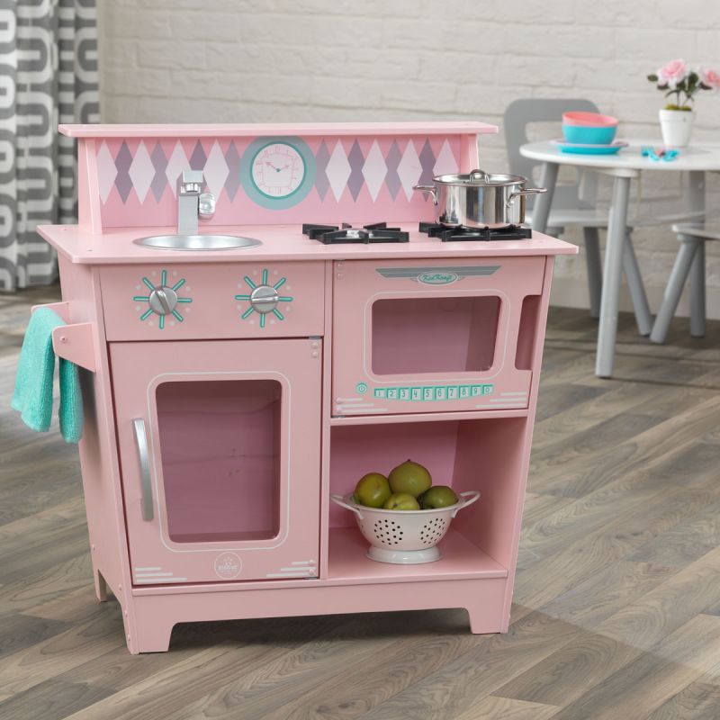 Игрушечная кухня – Классик, цвет розовый  