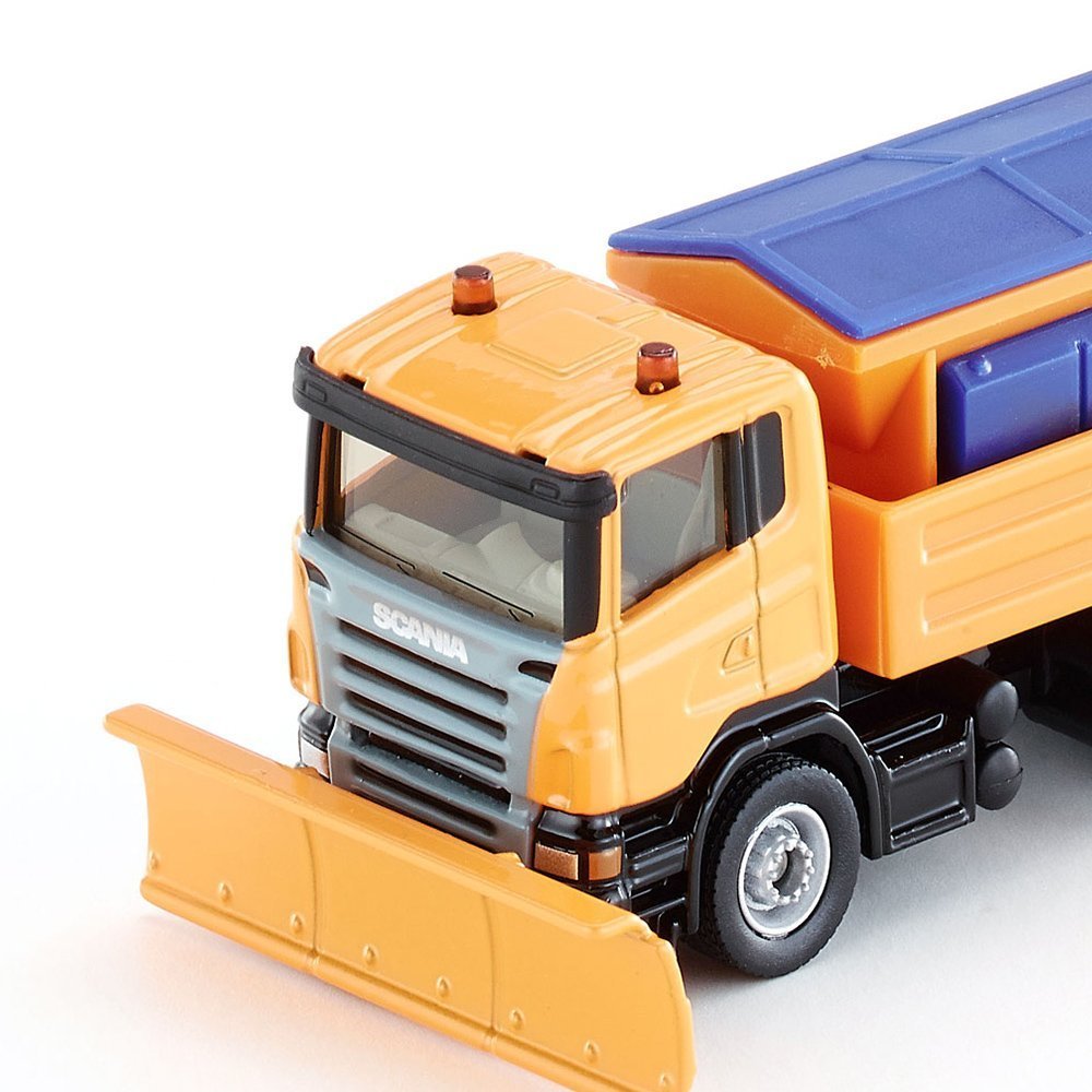 Металлическая модель Scania - Снегоуборочная машина, масштаб 1:87  