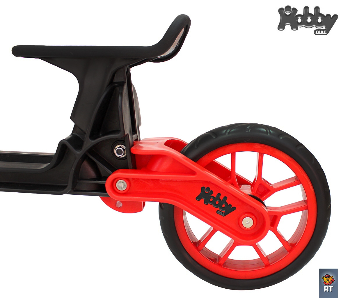 Ор503 беговел Hobby Bike Magestic Kiwi Black