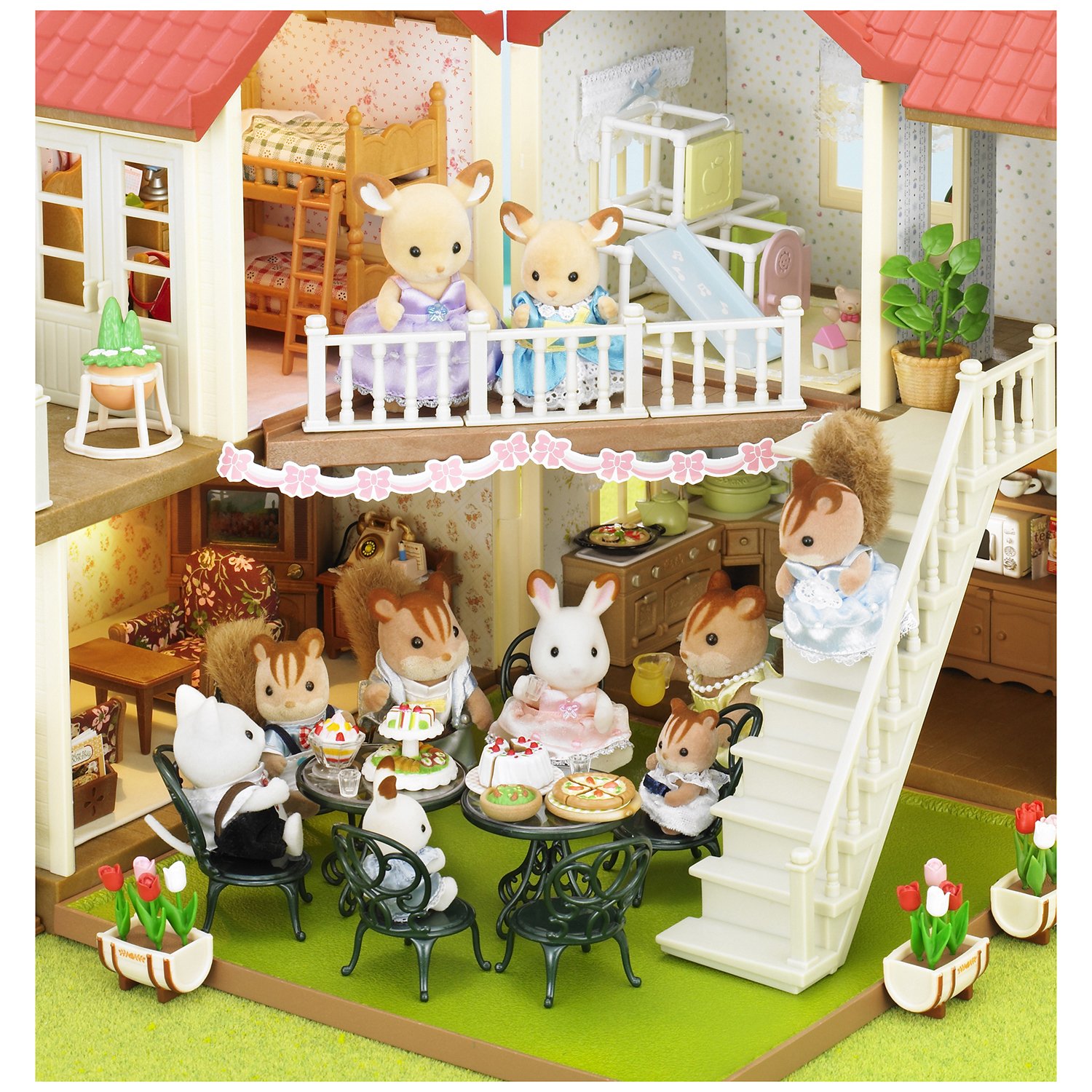 Sylvanian Families Набор Большой дом со светом  