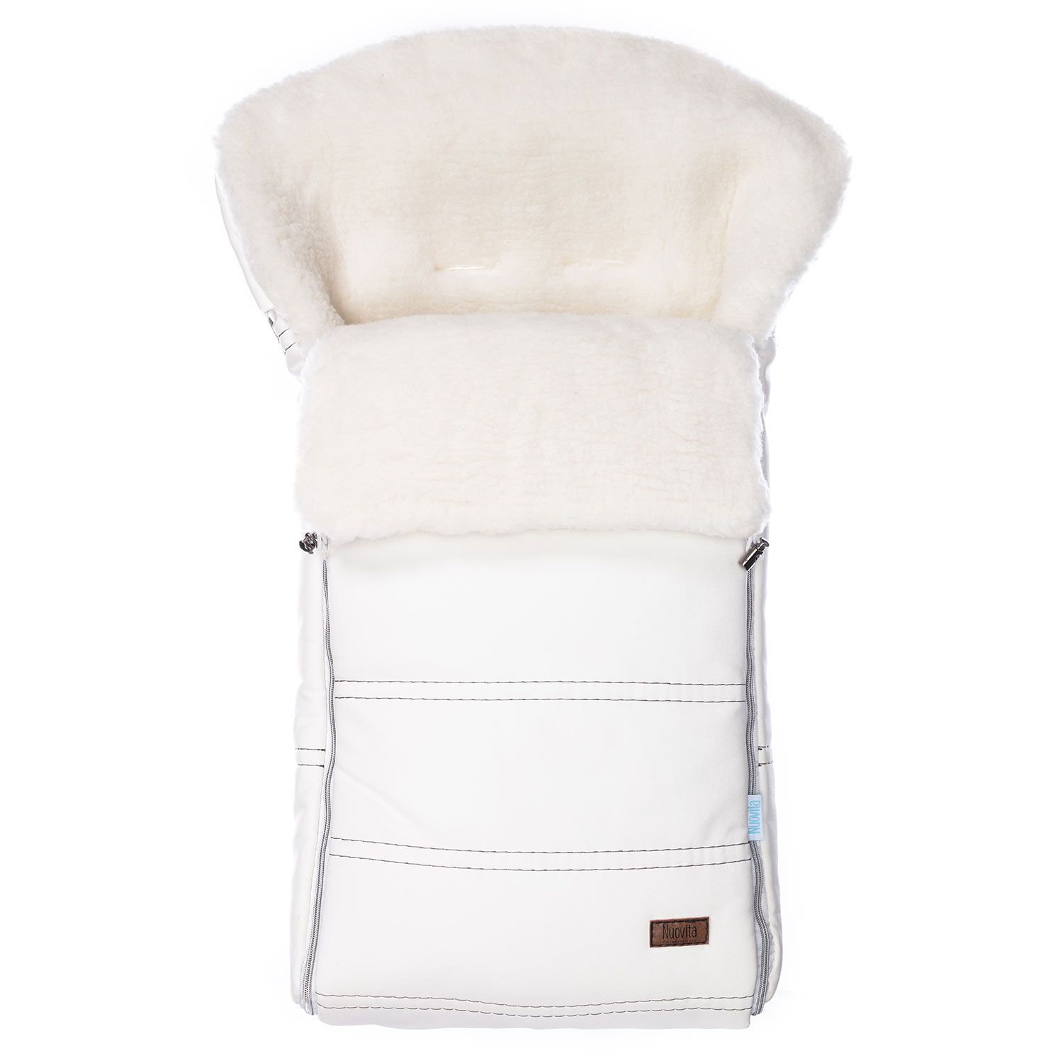 

Конверт зимний меховой Nuovita Alpino Lux Bianco, bianco/белый