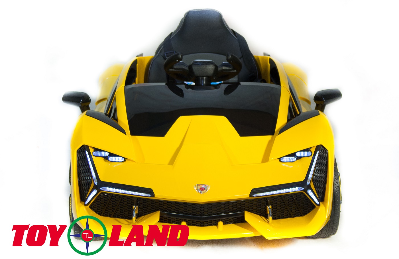 Электромобиль ToyLand Lamborghini YHK2881 желтого цвета 