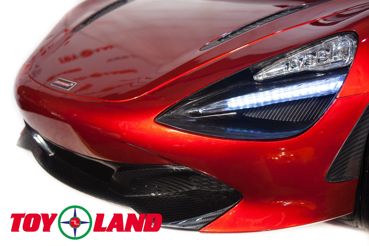 ToyLand Электромобиль Mclaren DKM720S красного цвета 