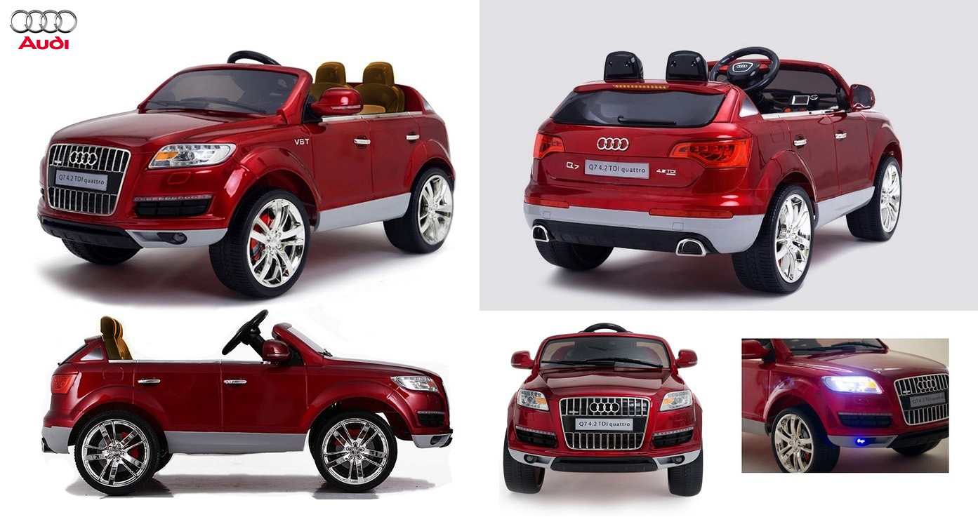 Электромобиль Audi Q7 HLQ7 12V, красный  