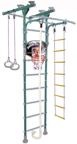 

Шведская стенка - Midzumi Niji Ton Basketball Shield, ментоловый сорбет