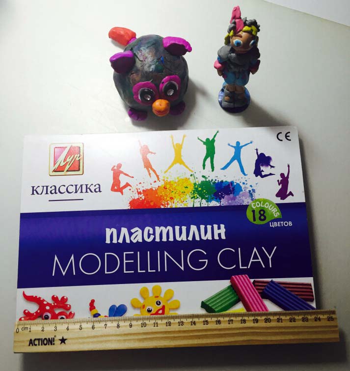 Пластилин – Классика, 18 цветов  