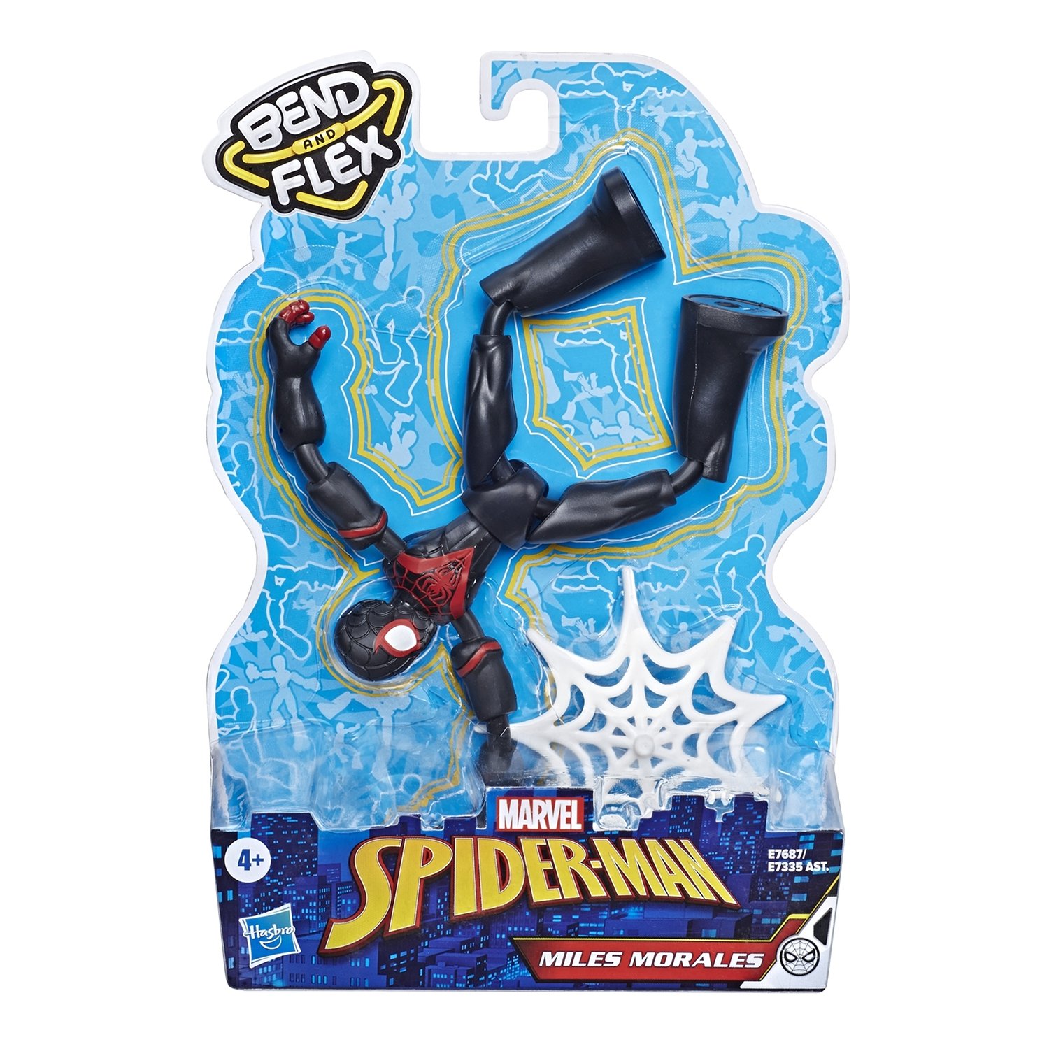 Фигурка Spider-Man - Бенди – Майлз, 15 см  