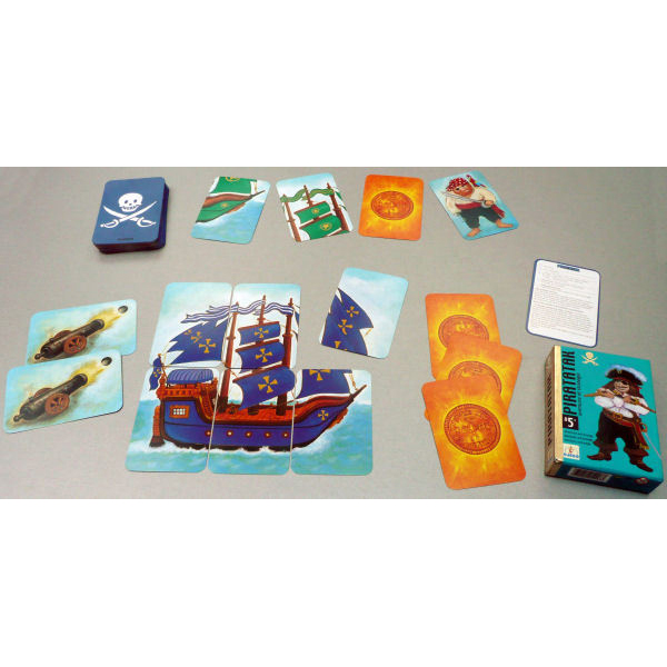 Детская настольная карточная игра - Пират  