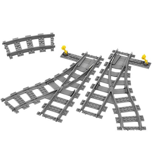 Конструктор Lego City - Железнодорожные стрелки  