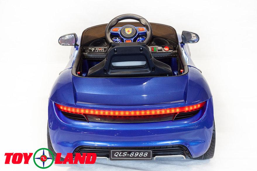 Электромобиль - Porsche Sport QLS 8988, синий, свет и звук  