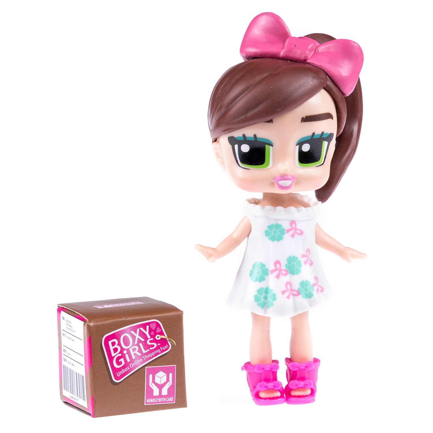Кукла из серии Boxy Girls Mini 8 см с аксессуарами, 6 видов   