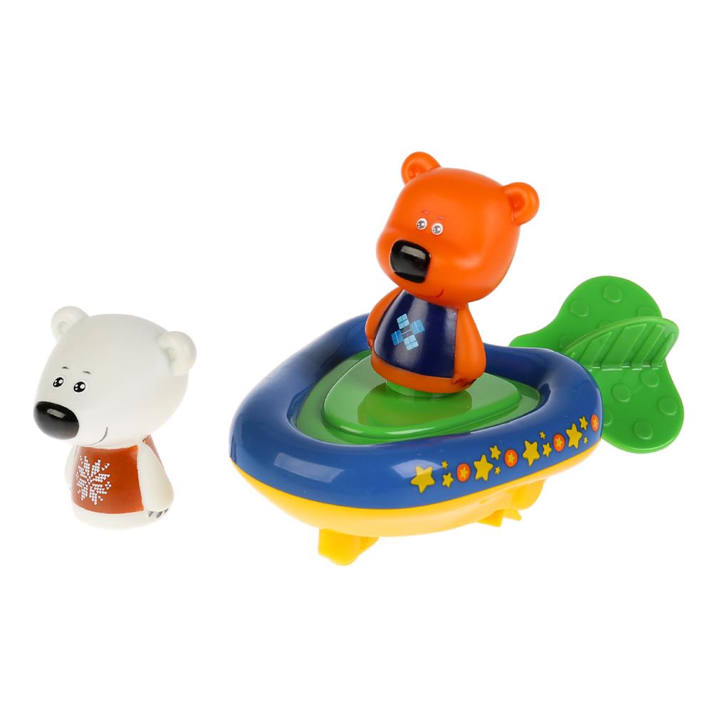 Игрушки из пластизоля для ванны из серии Мимимишки: Лодка, Кеша и Тучка, 5,4 см  