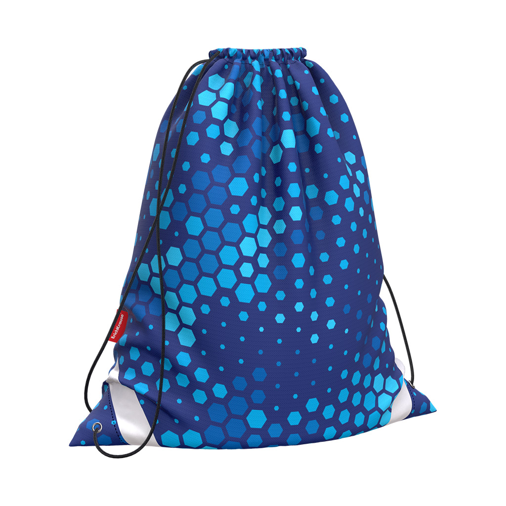 

Мешок для обуви Blue Camo, размер 36,5 х 44 см
