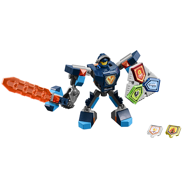 Lego Nexo Knights. Боевые доспехи Клэя  