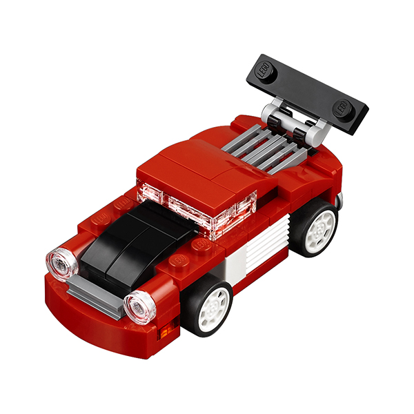 Lego Creator. Красная гоночная машина  