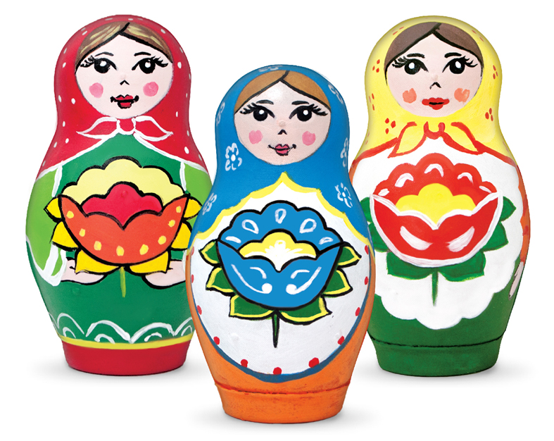 Изготовление матрешки картинки