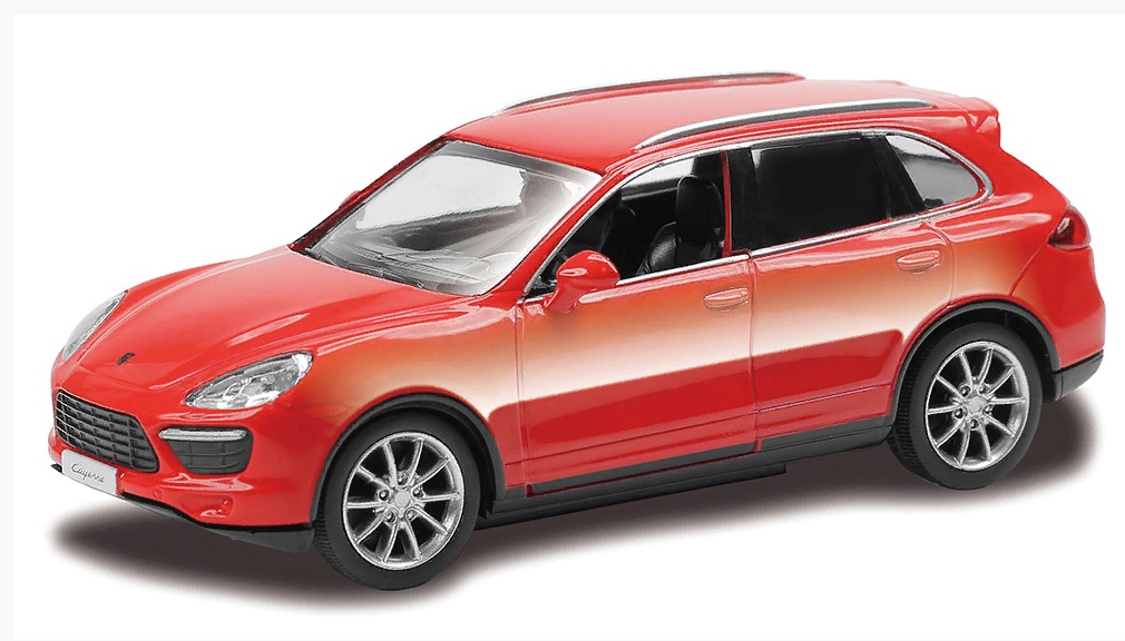

Машина металлическая RMZ City - Porsche Cayenne Turbo , без механизмов, масштаб 1:43, цвет красный