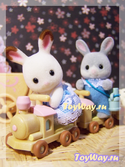 Sylvanian Families - Малыш Серый Кролик   