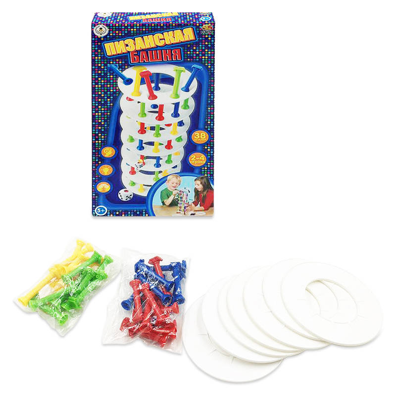 

Игра настольная - Пизанская башня. Академия игр