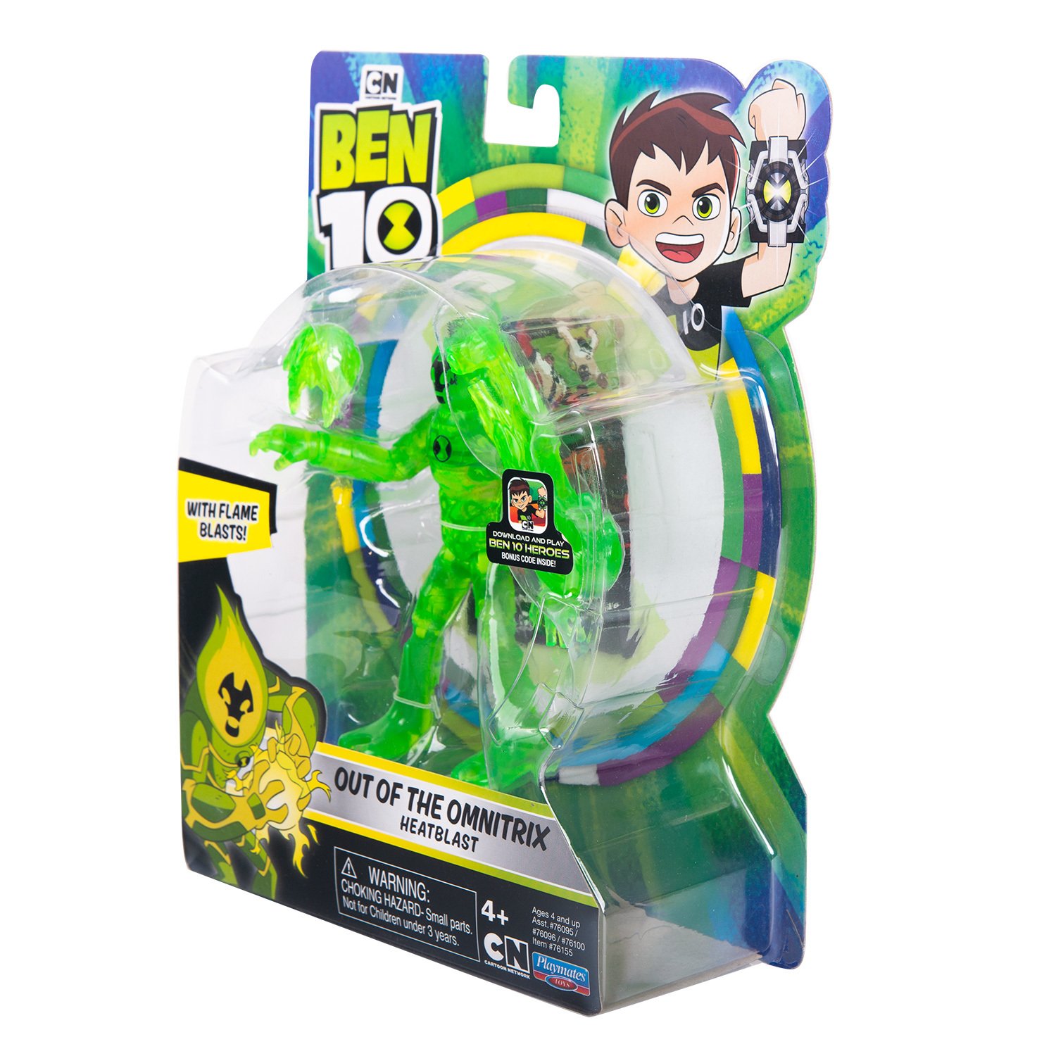 Фигурка из серии Ben 10 - Человек-огонь из Омнитрикс, 12,5 см  