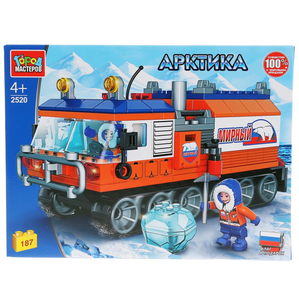 

Конструктор – Арктика: Полярный вездеход, 187 деталей