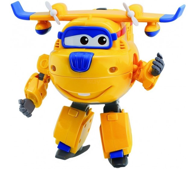 

Super Wings. Говорящий трансформер Донни из серии Супер Крылья