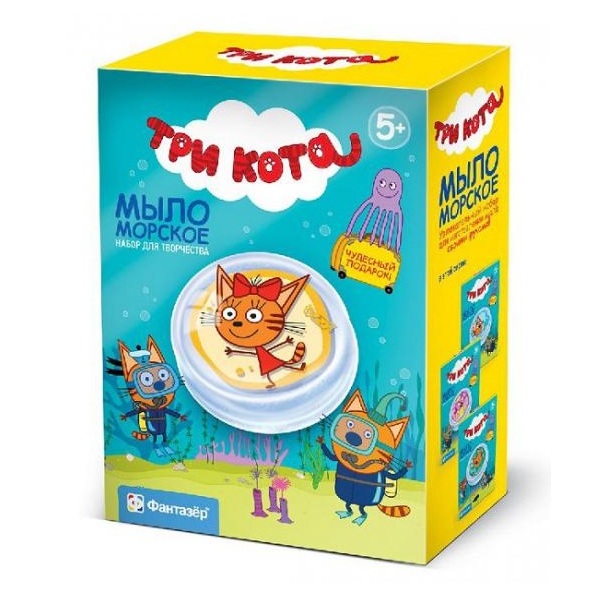 

Мыло морское - Три кота. Карамелька