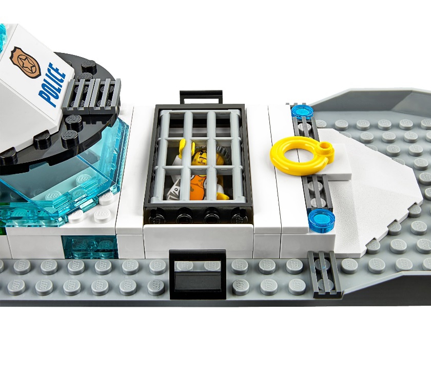 Lego City. Полицейский патрульный катер  