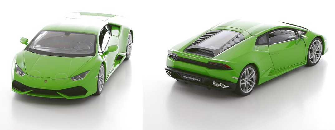 Модель машины Lamborghini Huracan, 1:18  