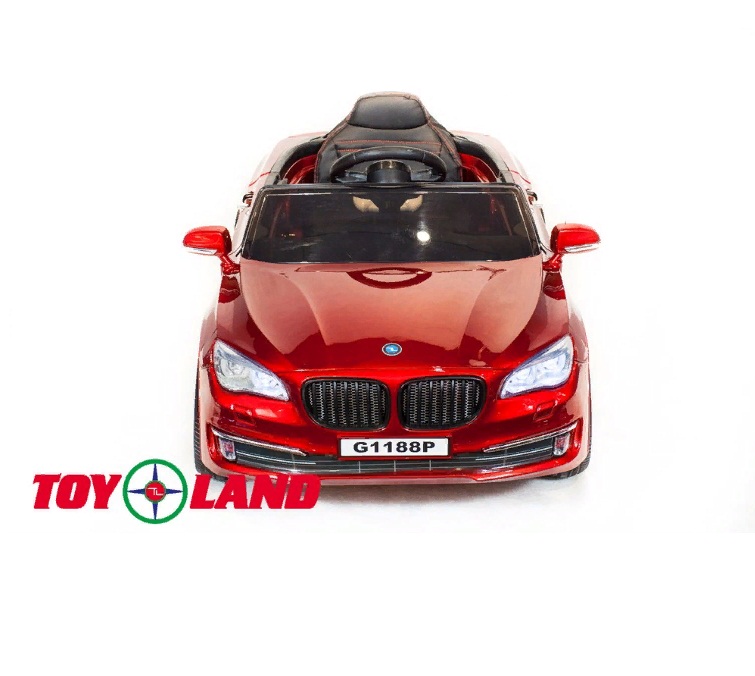 Электромобиль ToyLand BMW 5 красного цвета  