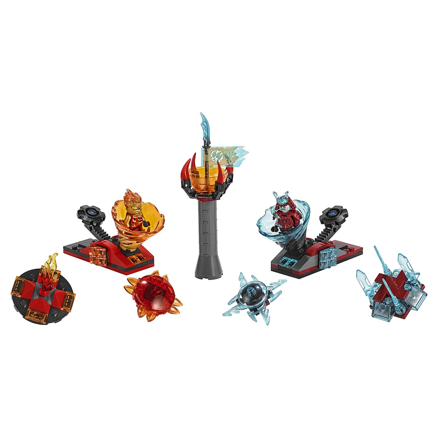 

Конструктор Lego Ninjago Бой мастеров кружитцу — Кай против Самурая
