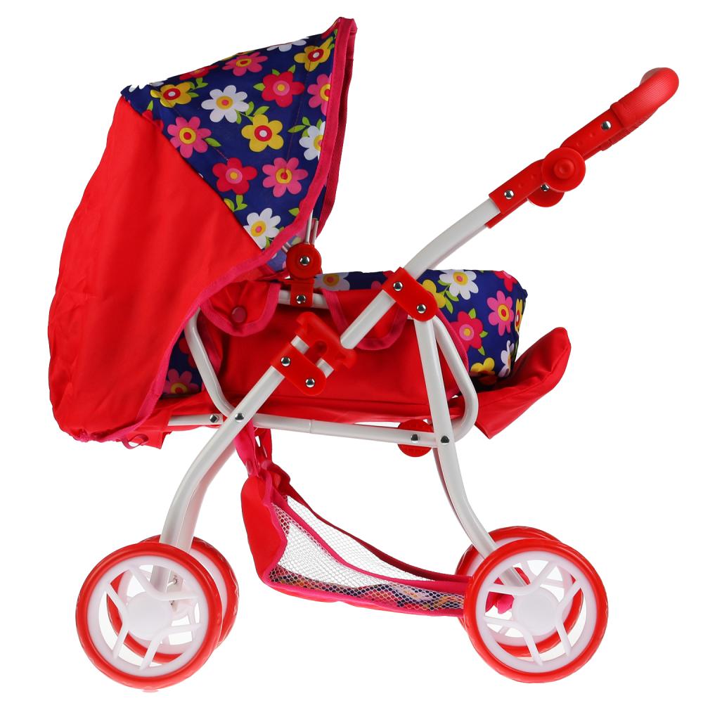 Коляска-люлька Карапуз металлическая с корзиной  