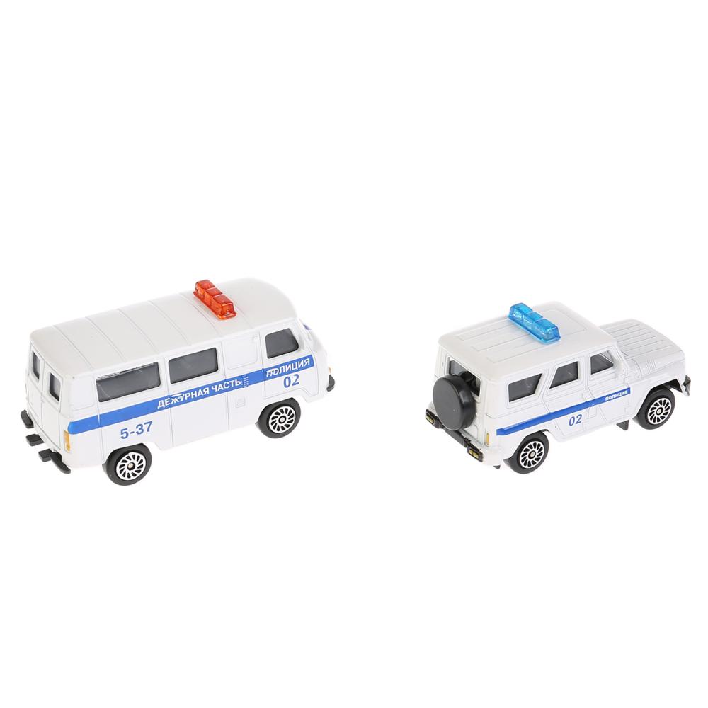 Набор из 2-х металлических моделей – УАЗ Полиция  