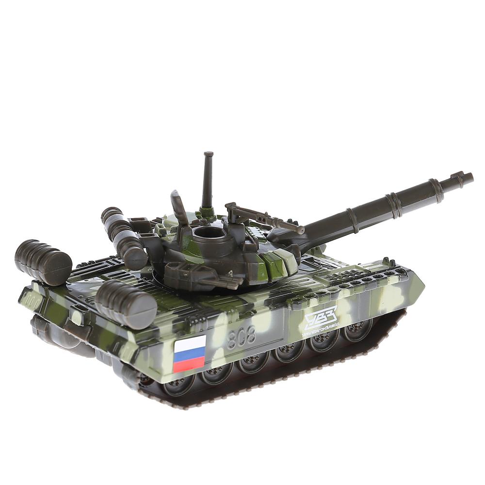 Инерционный металлический Танк T-90, 12 см  
