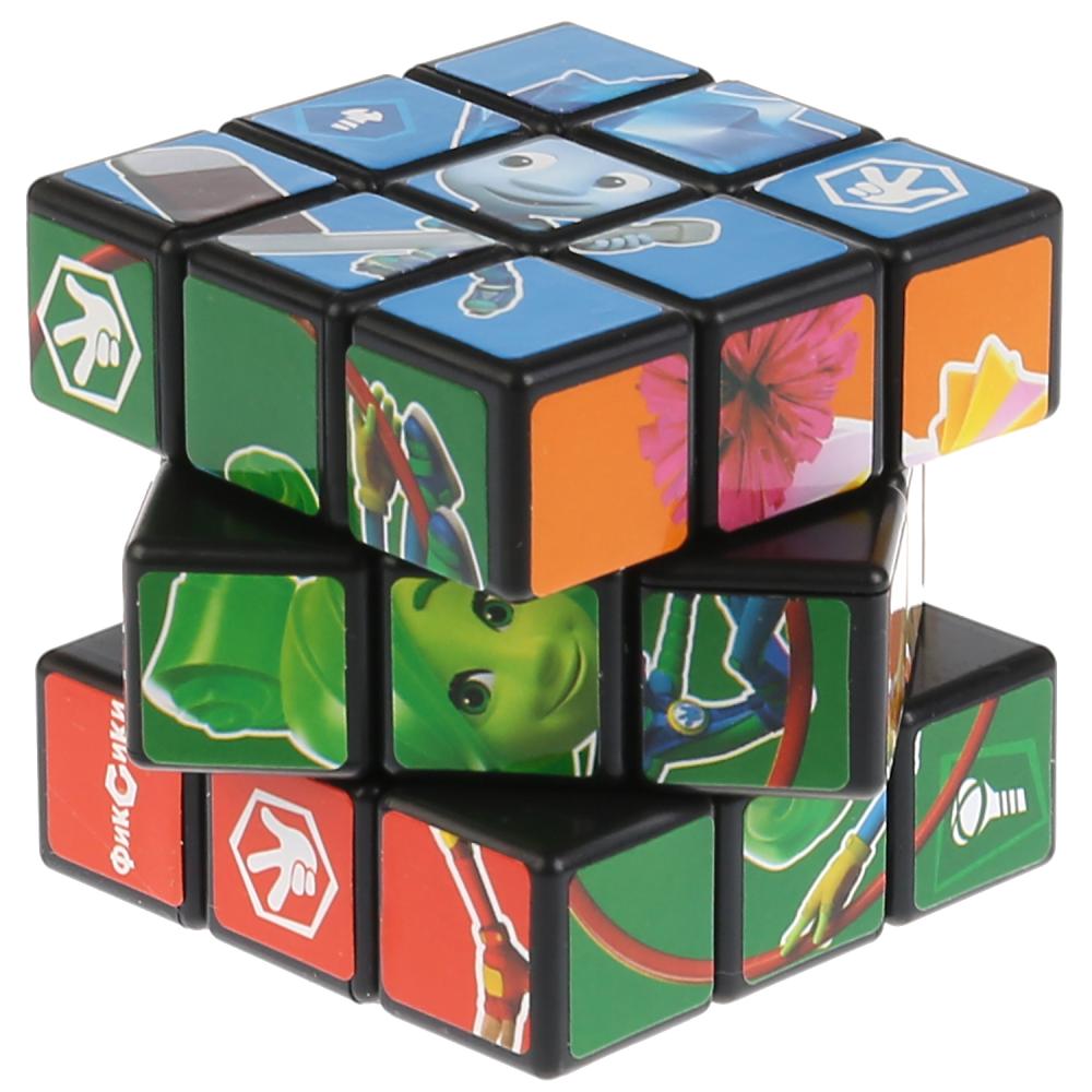 Логическая игра Фиксики - Кубик 3х3 с картинками  