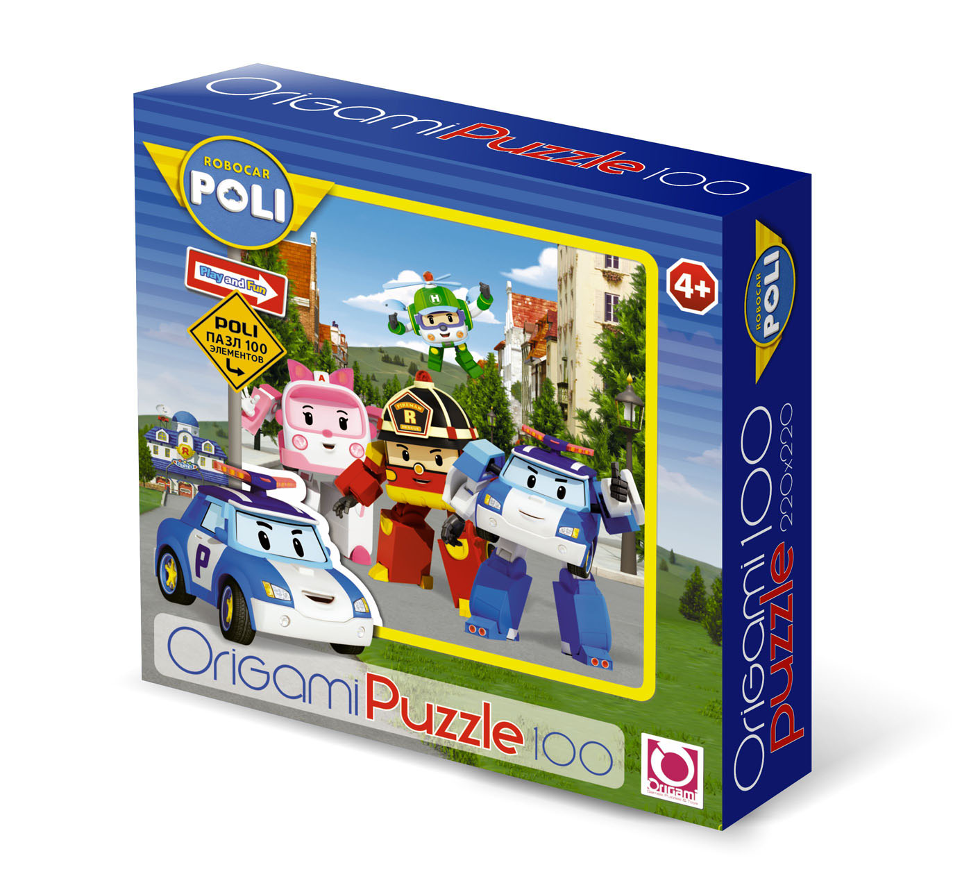 

Паззл Robocar Poli 100 элементов