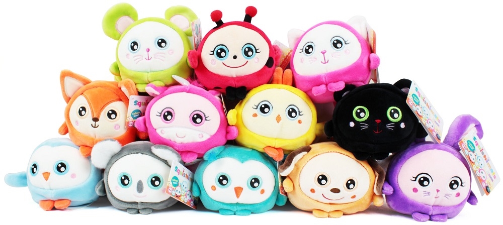 

Игрушка - Squishimals 10 см, 12 видов зверушек