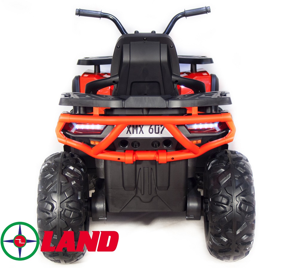 Детский электроквадроцикл Qwatro 4х4 ToyLand XMX607 красного цвета 